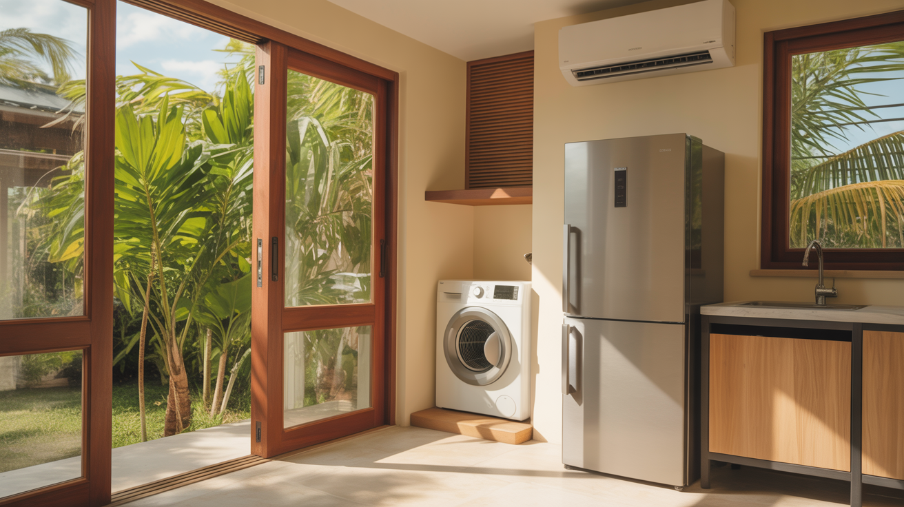 Cómo Ahorrar Energía con tus Electrodomésticos en Clima Tropical