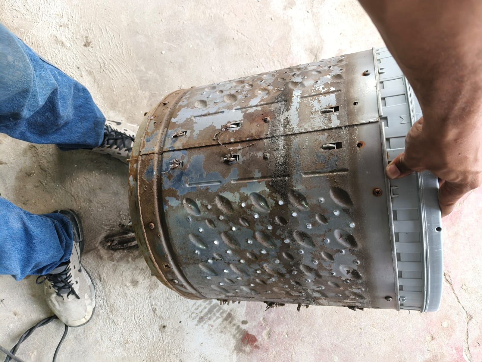 Trabajo de campo servicio técnico Chrisdayk